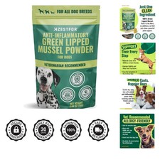 Veterinarian Recommended Green Lipped Mussel Powder for Dog Inflammation Relief