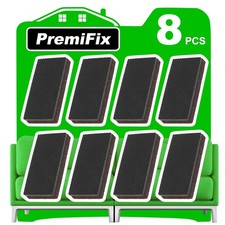 Rectangle Non Slip Furniture Pads 8 Pieces 1X2 Inch, anti Slip Rubber Furniture