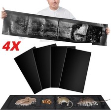 4 Pack Mouse Glue Traps 24 x 11inch Anti Slip Rat Snake Rodent Sticky Pads Pet