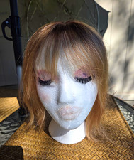 Blonde honey human hair topper
