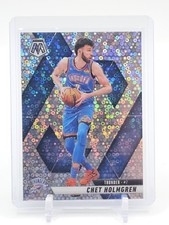 CHET HOLMGREN 2024-25 MOSAIC FAST BREAK PRIZM #63 OKC THUNDER BASKETBALL Q5722