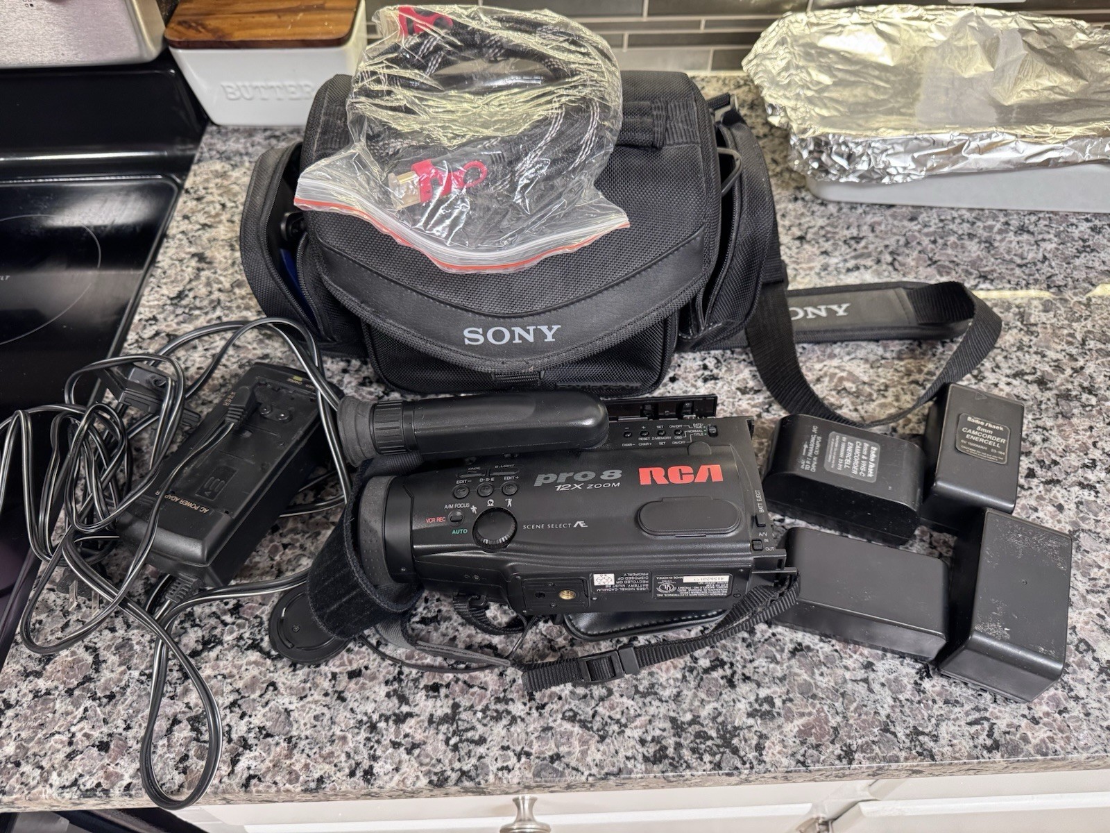 Pro8 Black Autofocus Carry Case Accessories Tested Working