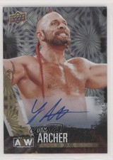 2021 Upper Deck AEW All Elite Wrestling Pyro 25/25 Lance Hoyt Archer #5 Auto ob9