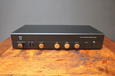 Arcam Alpha 3 Integrated Amplifier Phono Turntable Input British Audiophile HiFi