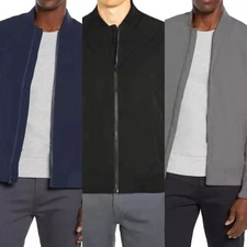 NEW Banana Republic Men's Bomber Jacket Black, Gray, Navy M, L, XL, XXL