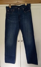 Jeans uomo Levi's® 501 originale regular fit blu bottoni mosca