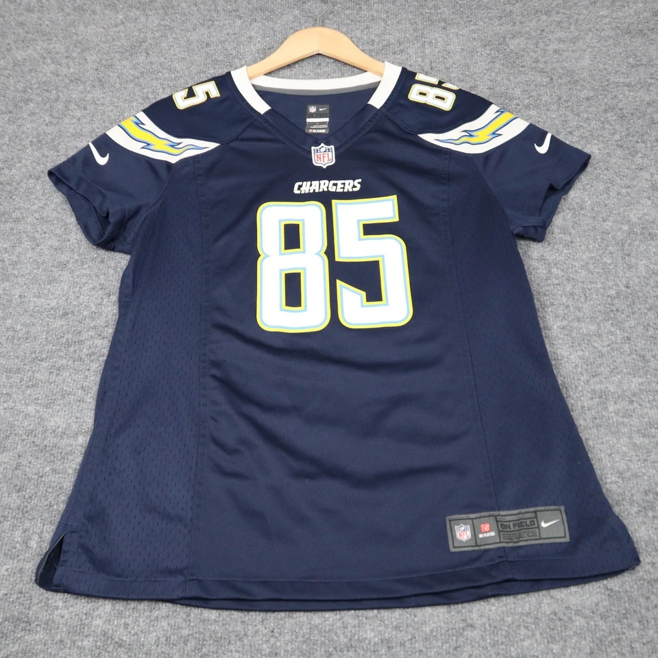 Camiseta deportiva para mujer Antonio Gates #85 San Diego Chargers Nike OnField azul marino L Foto 2 de 4