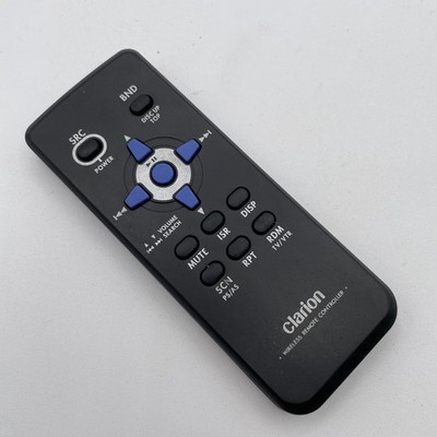 Clarion Remote Control RCB 176 For CZ 509 CZ 702 CD Car Receiver Audio System