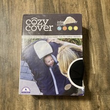 COZY COVER infant Carrier Cover Protects Baby From The Outdoor Elements Black