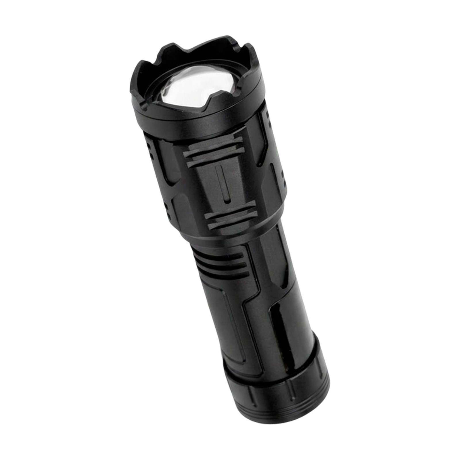 Torche LED Avizar 15W avec 3 modes éclairage rechargeable noire
