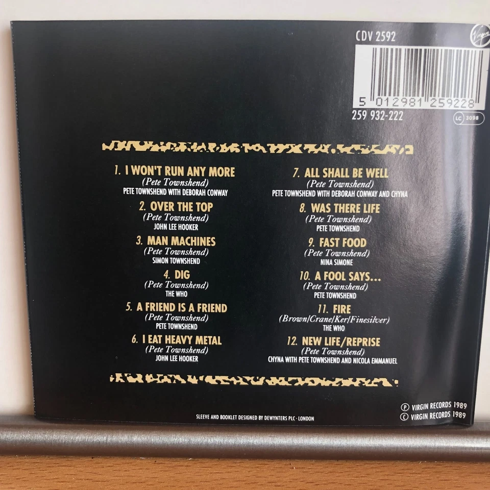 The Iron Man - The Musical by Pete Townshend - 12.Tracks - CD 1989 - Bild 2 von 3