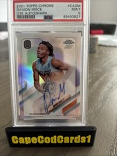 2021-22 Topps Chrome OTE Overtime Elite - Chrome Autographs Davion Mace...