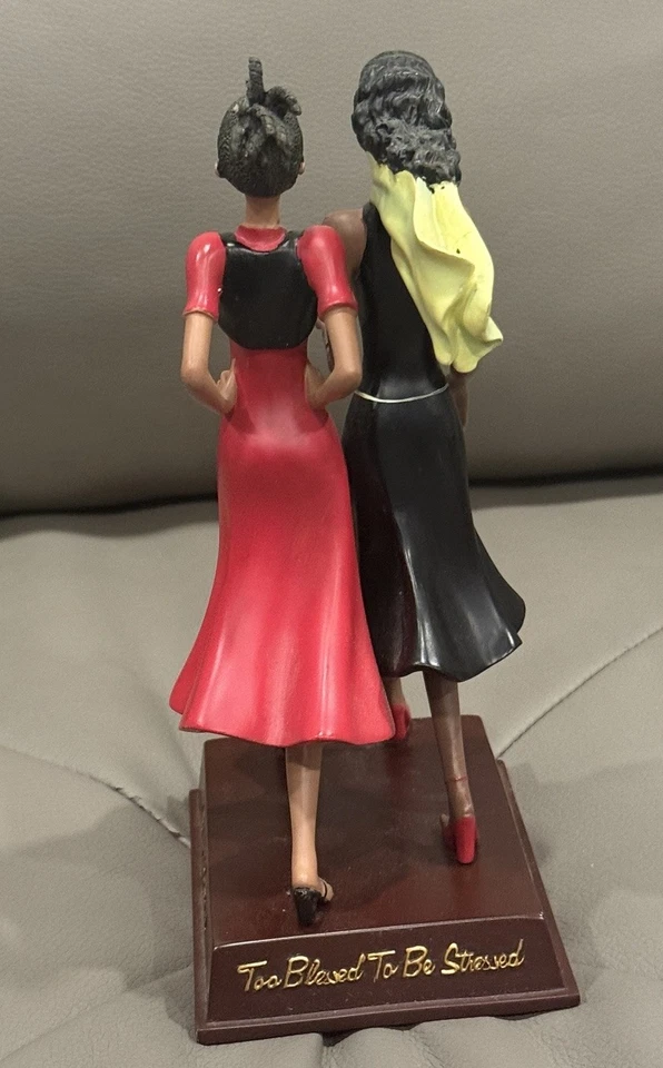 Figura Dorothy Allen de Expresiones Afroamericanas DEMASIADO BENDECIDA PARA SER ESTRESADA Foto 4 de 4