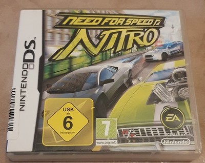 Need for Speed Nitro Nintendo DS NDS Rennspiel Racing EA Games Deutsch USK 6