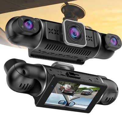 Car DVR Dash Cam WiFi GPS FHD 4 Lens*1080P Dashboard Camera 24Hr Parking Monitor
