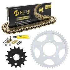 Sprocket Chain Set for Suzuki Bandit 600 15/48 Tooth 530 X-Ring Front Rear Combo