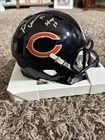 Brian Urlacher Chicago Bears HOF Signed Mini Helmet JSA