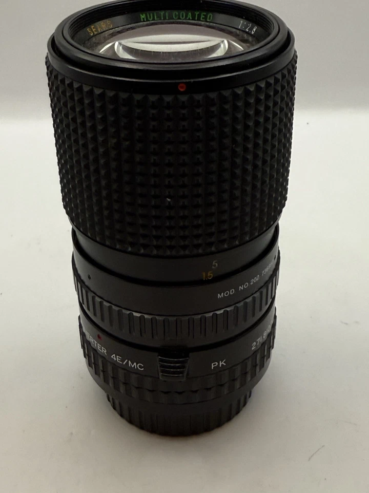 Lente multicapa automática vintage Sears f=135 mm 1:2,8 #840718056 con estuche Foto 4 de 4