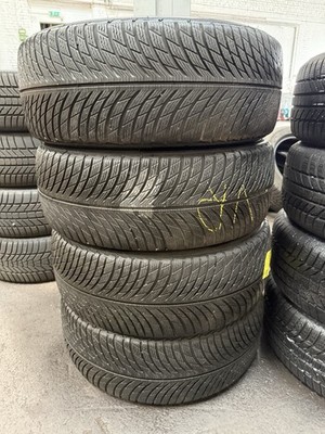 4x Michelin Pilot Alpin 5 225/55 R18 102V XL M+S AO DOT 0223 6 - 6,5 mm