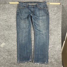 Levi's 559 Jeans Mens Size 38x32 Blue Relaxed Fit Straight Leg Classic Denim