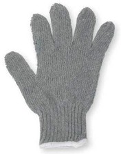 Knit Cotton Work Gloves, One Size Fits Most - 12 Pair 