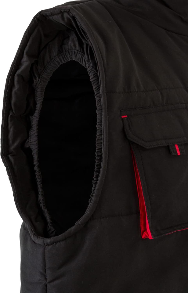 VELILLA VL108 - Gilet trapuntato multi-tasche - Nero - 2XL | Italia