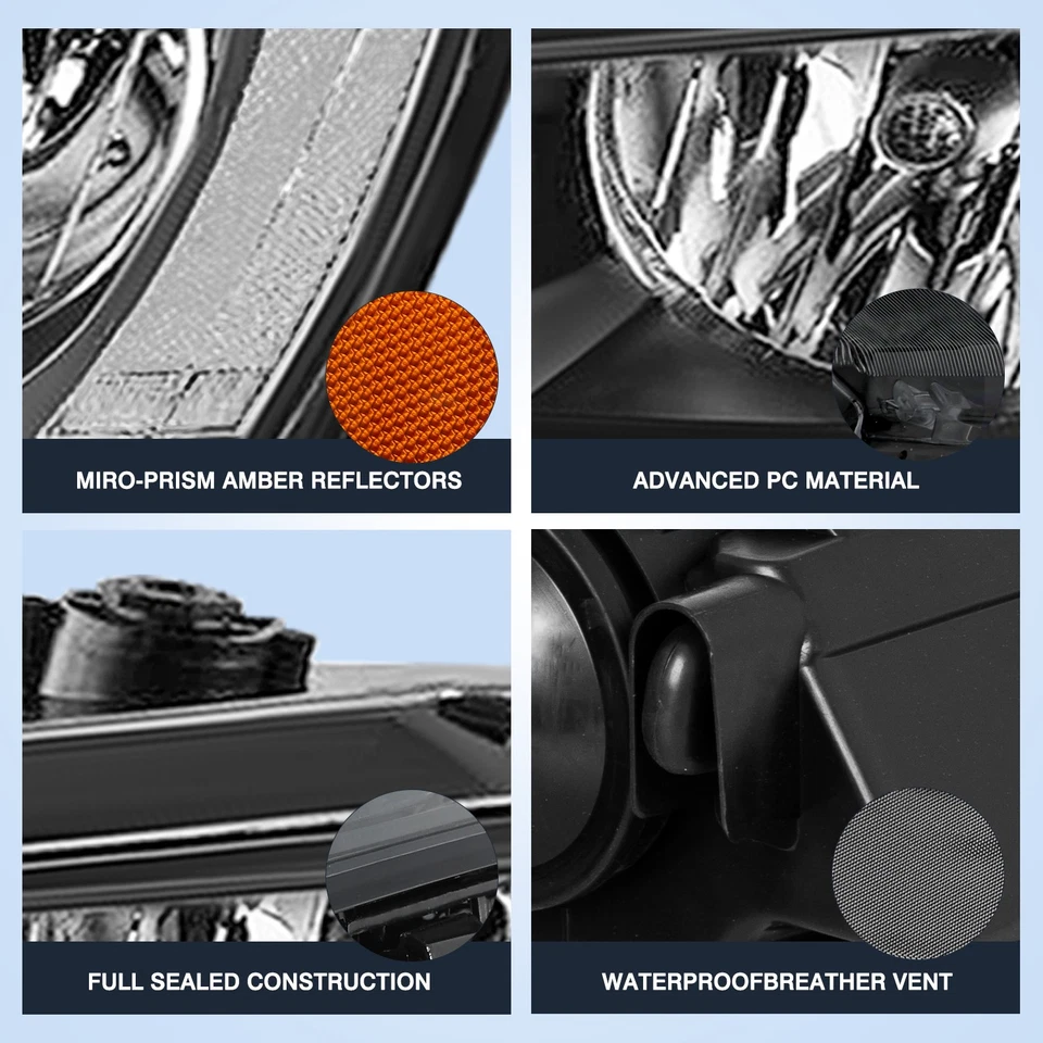 Conjunto de pares de faros para Volkswagen Jetta MK6 2011-2018 sedán de fábrica diestro+derecho Foto 4 de 4