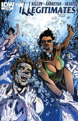 Illegitimates, The #4 VF; IDW | w/Bag+Board