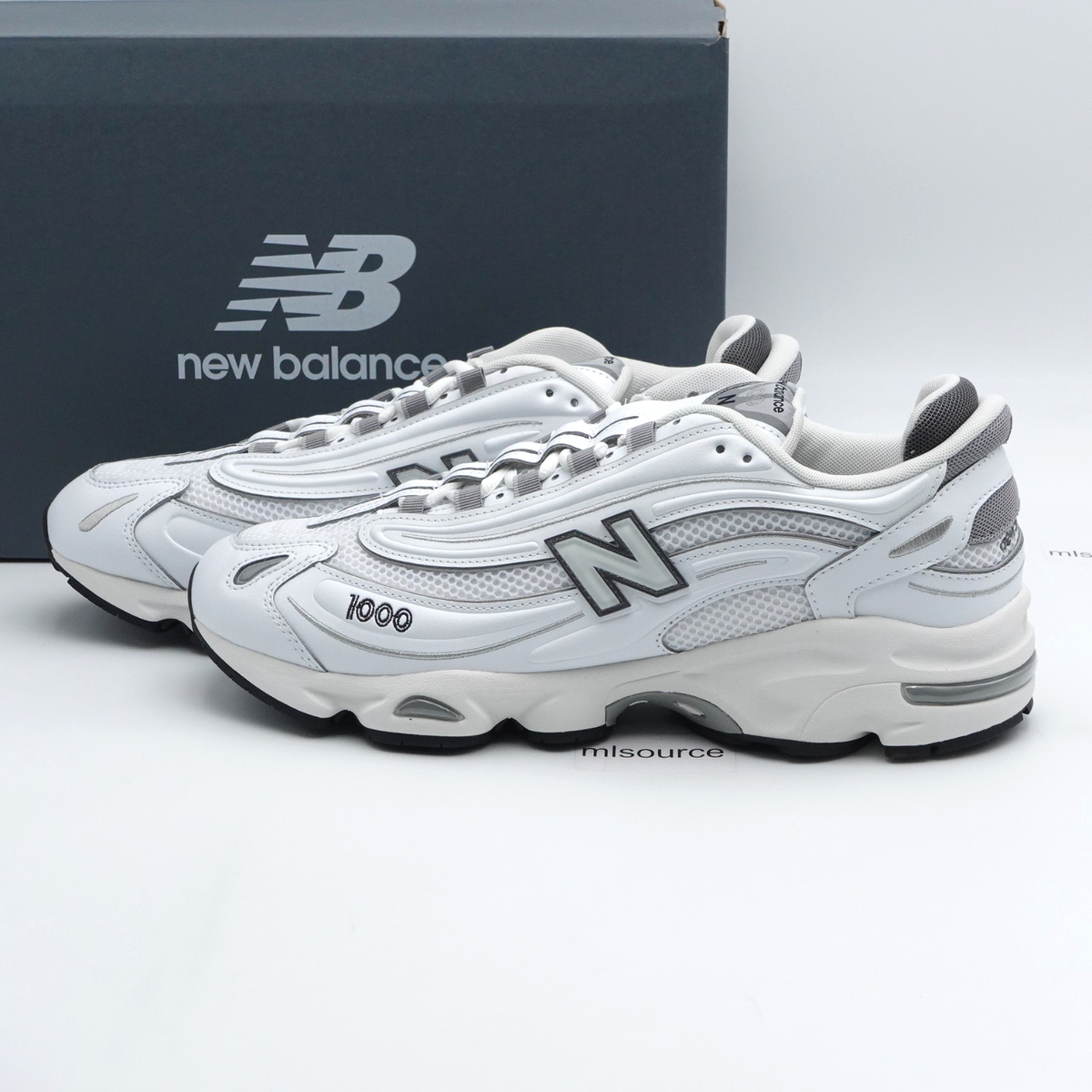 New Balance 1000 Sneakers Men's M1000D White/Grey | eBay