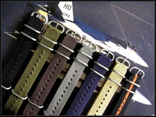 24mm Grey NATO G10 UTC combat Ballistic Flieger watch strap IW SUISSE 18 20 22