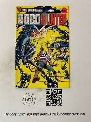 Robo-Hunter # 1 VF/NM Eagle Comics Presents Comic Book Gibson Cover Dredd 8 J897