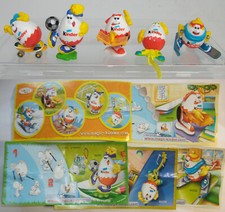 (1428) RAR!! Satz KINDERINO SPORT TESTWARE + 5 BPZ von FERRERO 2008