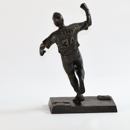 Statua in bronzo Pepsi-Cola Kirby Puckett #34 Hall of Fame Minnesota Twins - Foto 7 di 18