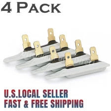 4 Pack 3392519 Dryer Thermal Fuse Replacement part for Whirlpool Kenmore Dryers
