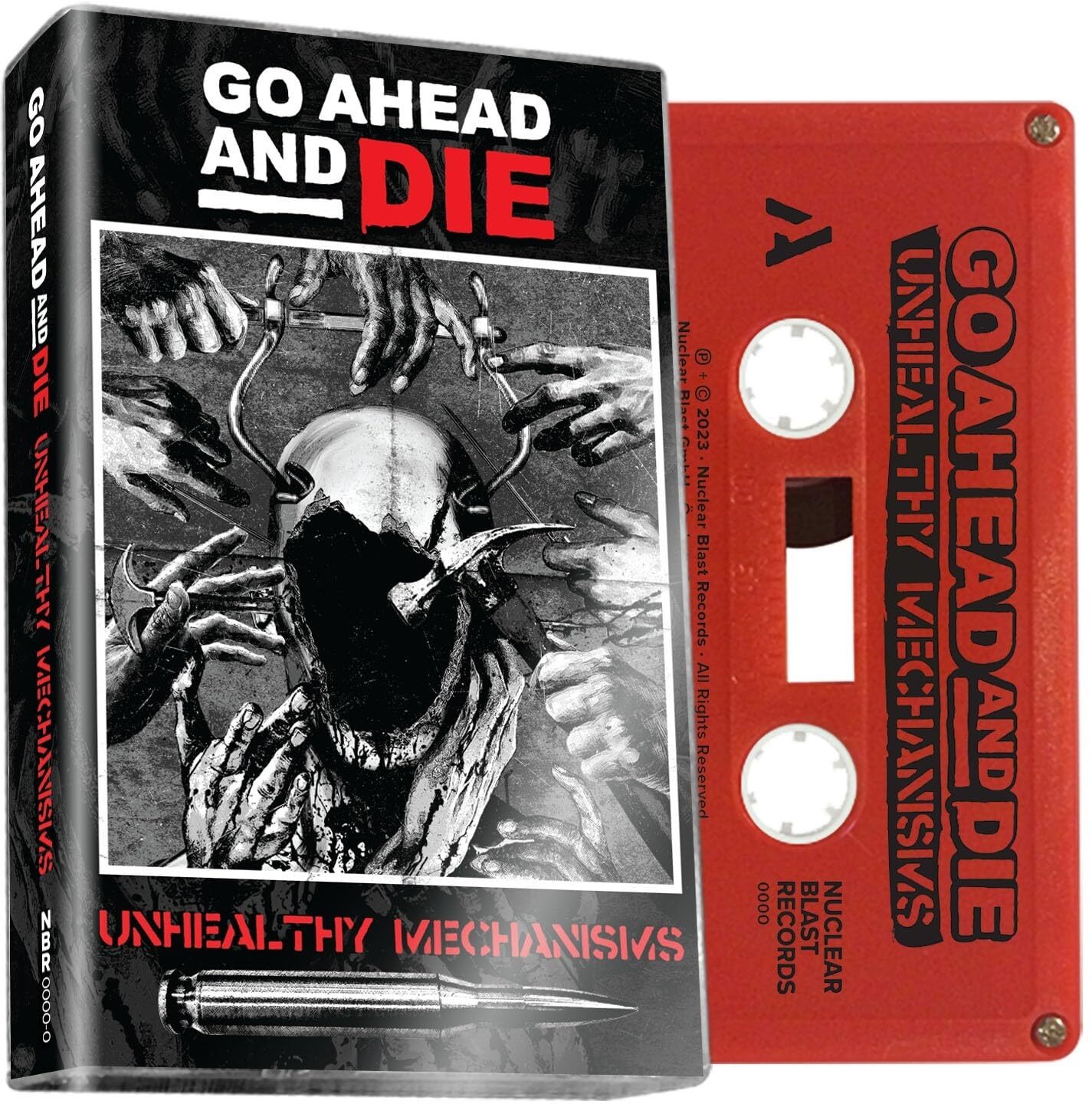Go Ahead And Die Unhealthy Mechanisms - Red (Cassette)