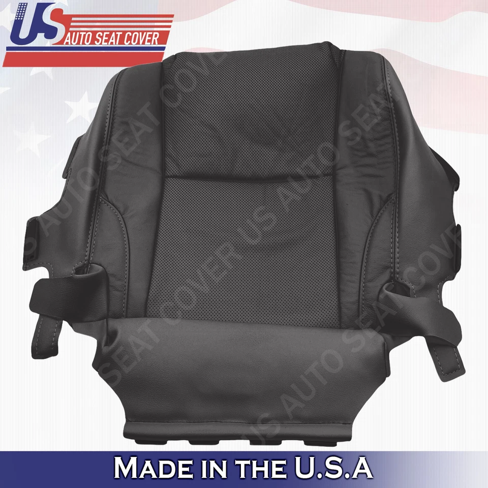 Cubierta del asiento inferior del conductor para Lexus IS250 IS350 2009 - cuero perforado - negro Foto 3 de 4