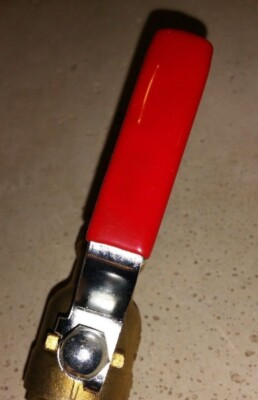 #ad #ad 3 4quot; Female NPT Full Port Ball Valve Lever Hose Bibb Spigot Drain Red Handle $14.00