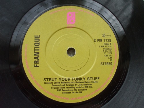 Frantique - Strut Your Funky Stuff / Getting Serious -UK 45 rpm - S PIR 7728 EX-