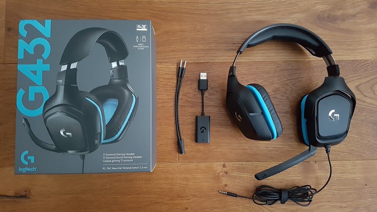 Logitech G432 DTS X 7.1 Surround Sound Wired PC Gaming Headset for sale  online | eBay
