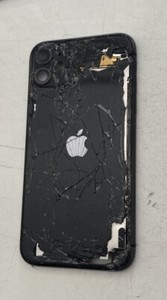 Original Apple iPhone 11 Gehäuse Rahmen Glasbruch Für Refurbisch Schwarz Black
