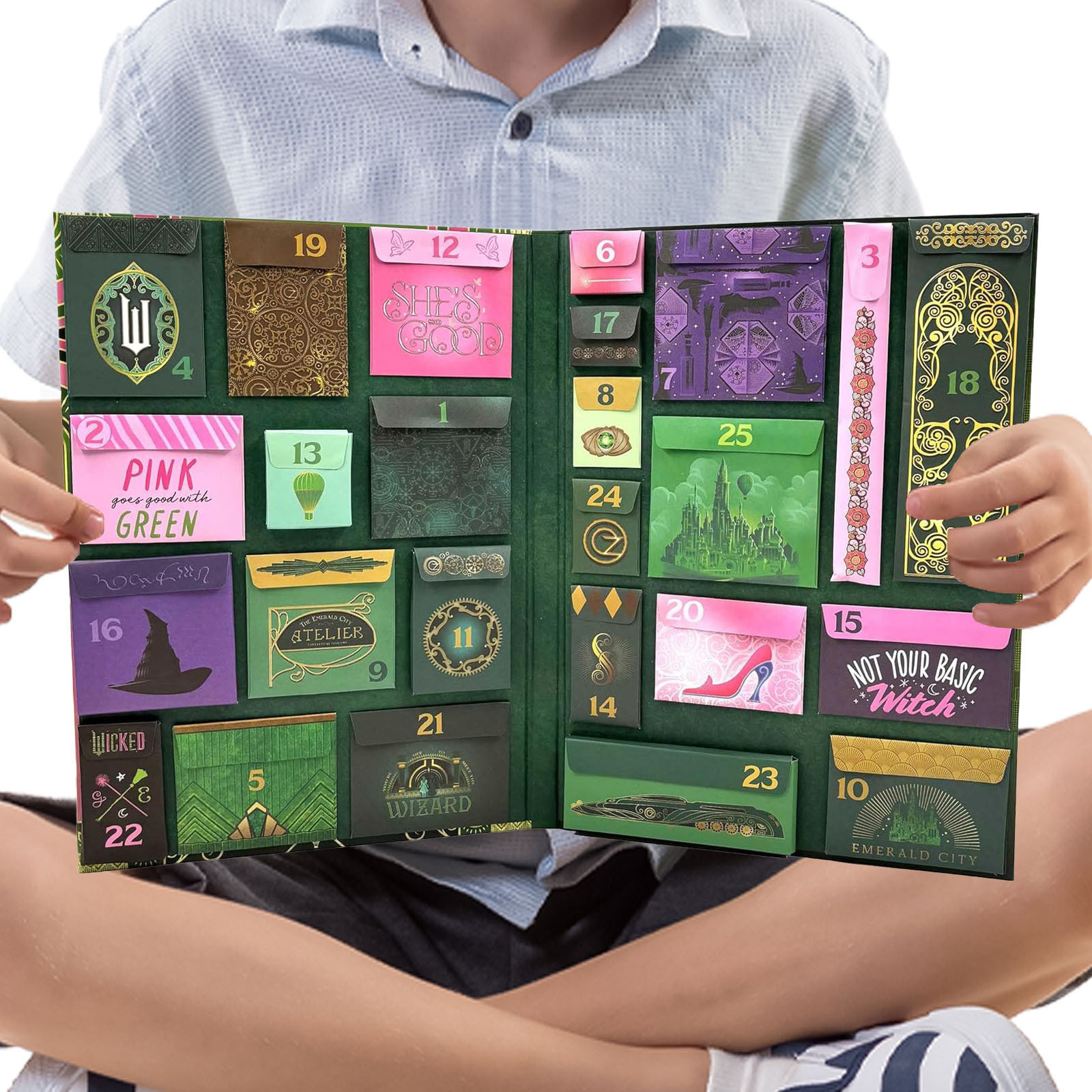 Wicked The Official Advent Calendar:25 Days Of Surprises Broadway Christmas Gift