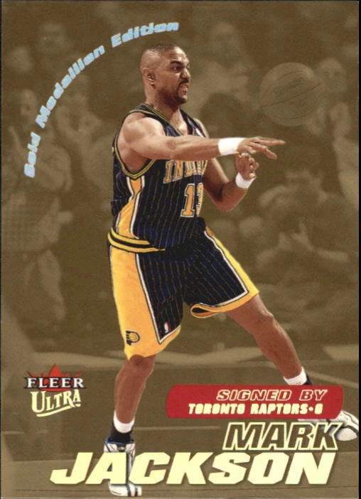 2000-01 Ultra Gold Medallion Toronto Raptors Basketball Card #161