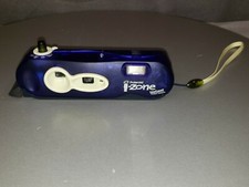 Polaroid i-Zone Clear Purple/Blueish Instant Film Pocket Camera with Wrist Strap