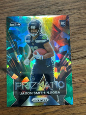 Jaxon Smith-Njigba - Prizmatic Green Ice Rookie RC - 2023 Panini Prizm