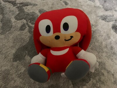 Sonic the Hedgehog Plush 9  Knuckles Big Head Toy Factory 2019