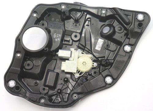 Original BMW G20 7432236 8498856 Träger Tür Fensterheber + Motor hinten rechts
