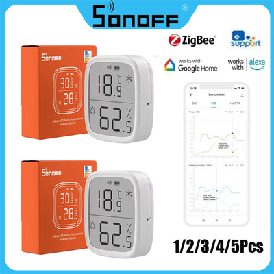 Sonoff Zigbee SNZB-02D LCD Smart Temperatur Luftfeuchtigkeit Sensor