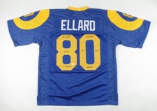 Henry Ellard Autographed LA Rams Jersey JSA COA 5 Inscriptions!