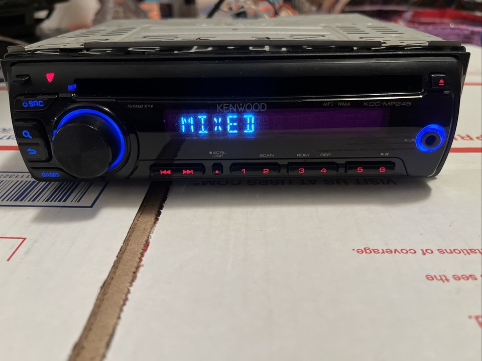 KENWOOD KDCMP245 CAR STEREO eBay
