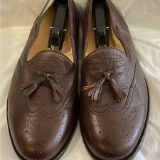 Alain Delon Beautiful Quality Leather Loafers Size 13 excellent condition.